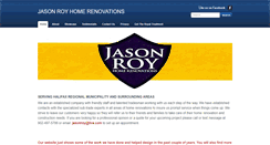 Desktop Screenshot of jasonroyrenovations.com